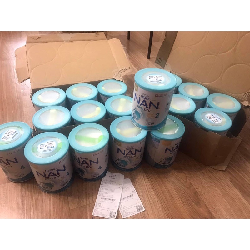 Sữa NAN Nga đủ số 1,2,3,4 hộp 400g/800g