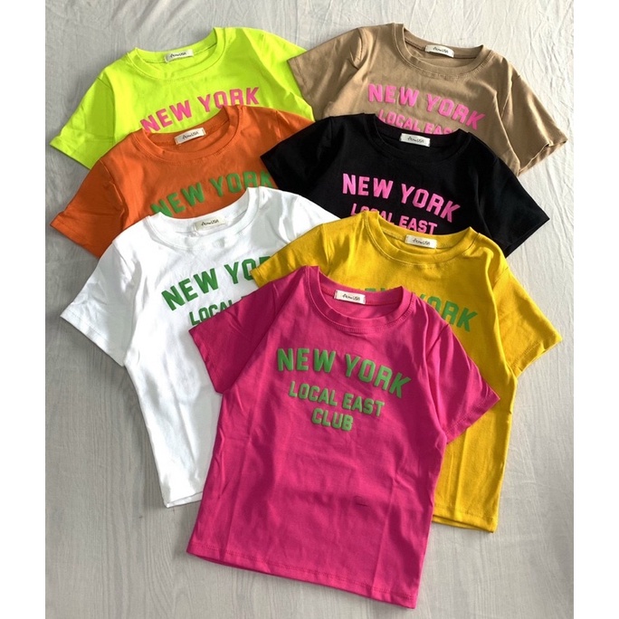 Áo thun ôm croptop