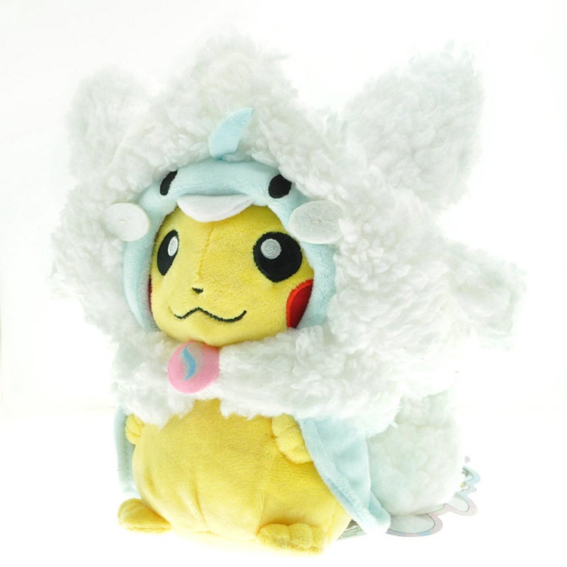 Gấu bông pokemon Pikachu Cosplay 23cm