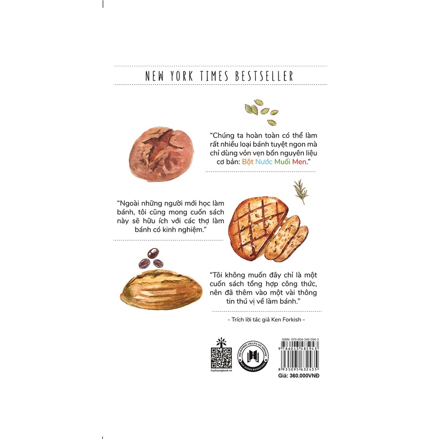 Sách - Bột Nước Muối Men: Nền Tảng Của Bánh Mỳ Và Pizza Thủ Công