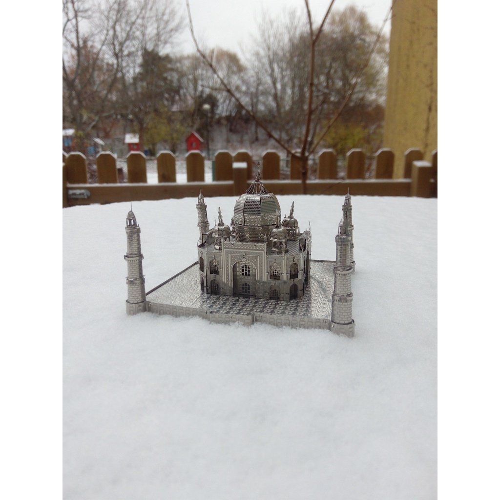 Mô Hình 3D Kim Loại Kiến Trúc Taj Mahal Tại Ấn Độ