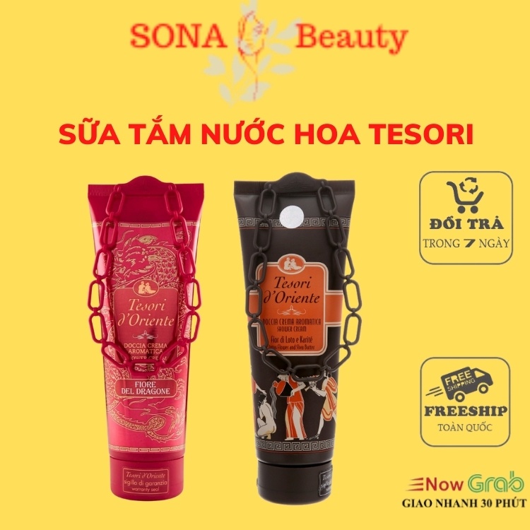 Sữa Tắm Nước Hoa TESORI 250ml SIÊU THƠM Sữa Tắm Xích HOT Nhất Hiện Tại Hương Nước Hoa Tự Nhiên Quyến Rũ An Toàn Mọi