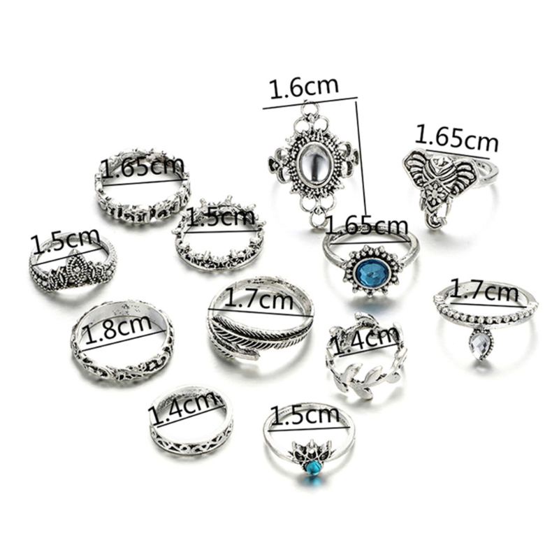 Nhẫn Mạ Bạc 2K Phong Cách Cổ Điển Cho Nữ