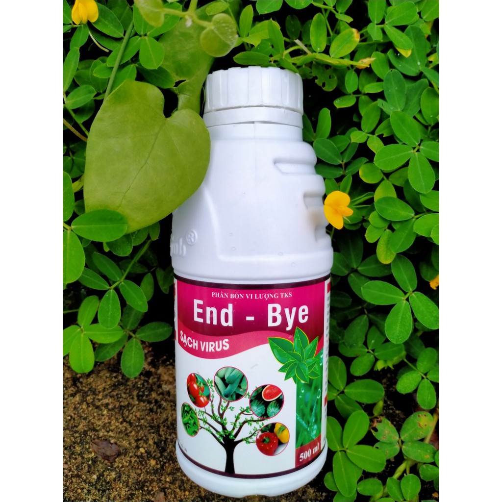 END-BYE- DIỆT VIRUS Phòng Trừ Bệnh Khảm Lá, Xoăn Ngọn - NL Hàn Quốc