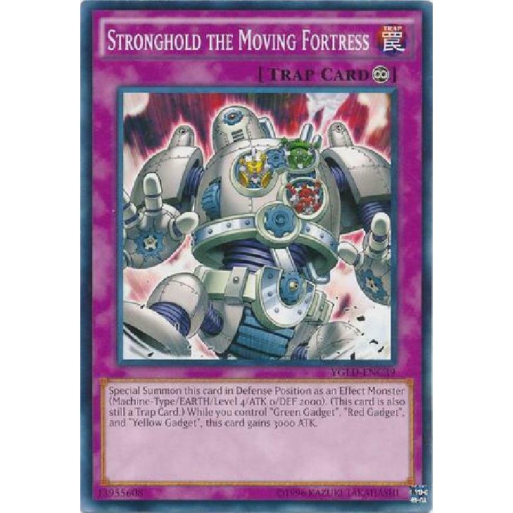 Bài Yugioh - Combo Stronghold The Moving Fortress + Green Gadget + Red Gadget + Yellow Gadget