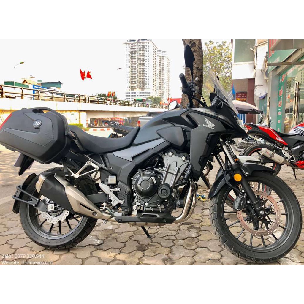 Cặp Thùng Hông CB500X Givi Sport + Bộ Khung Givi