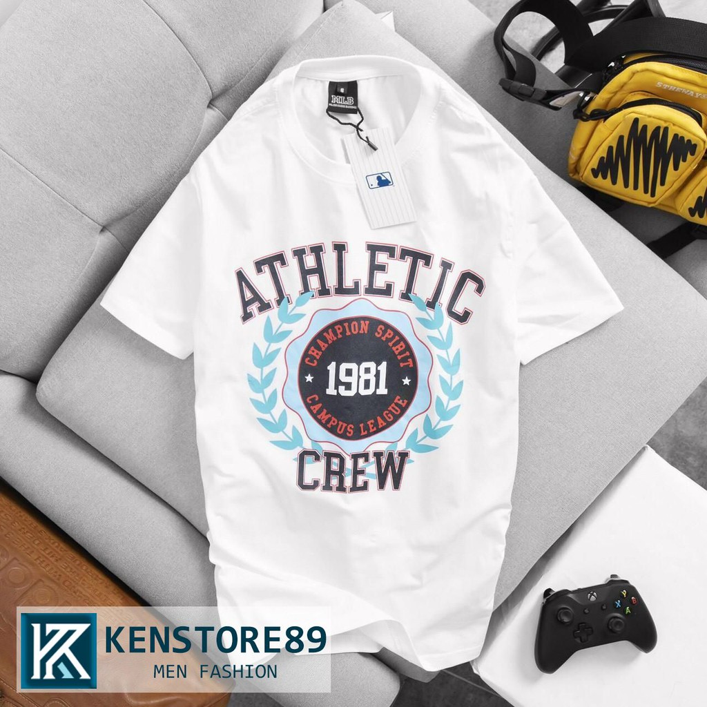 Áo thun nam cổ tròn ATH CREW cao cấp KENSTORE89 ATV189