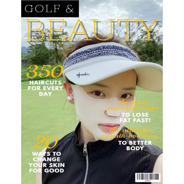 MẶT NẠ GOLF COLLAGEN CHỐNG NẮNG DƯỠNG DA MẶT CHO CẢ NAM VÀ NỮ KHI LÊN SÂN