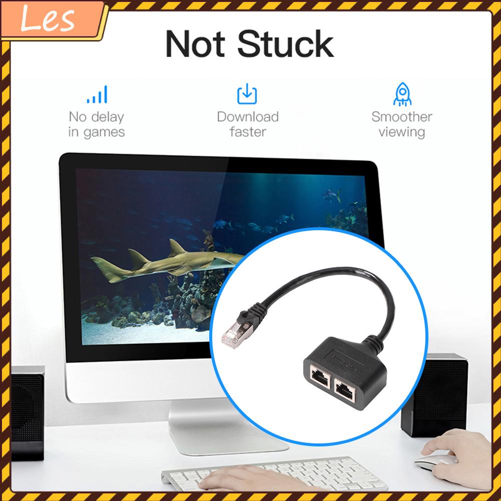 Bộ chia cổng mạng LAN RJ45 1 sang 2