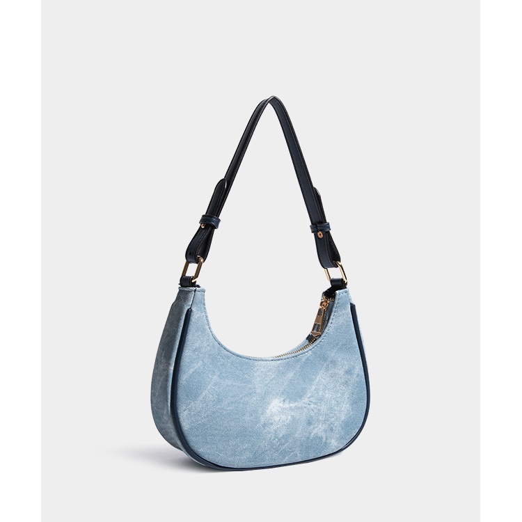 Túi Xách Đeo Vai / Kẹp Nách Hình Bán Nguyệt Thời Trang Mùa Thu 2022 Mới Cho Nữ