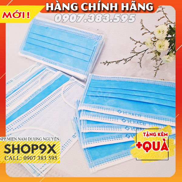 Hộp 50 Khẩu Trang Y Tế 4 Lớp Đủ Loại Đủ Màu - Shop9X TP.HCM Freeship Đơn 50K