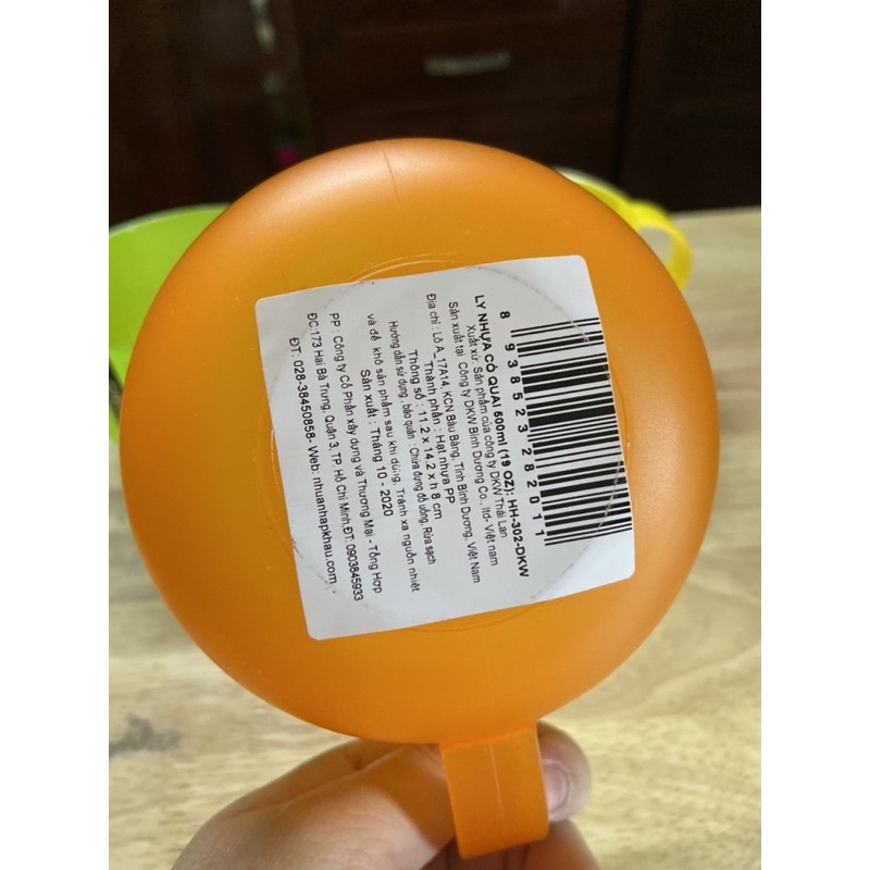 Ly nhựa có quai Thailand 500ml