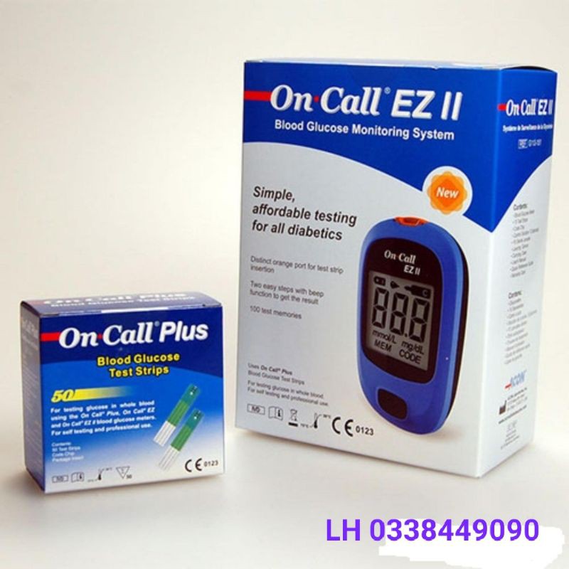 Máy đo đường huyết ON CALL EZ II ( kèm tặng 25 que test)