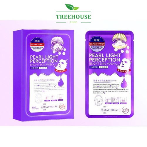 Hộp 20 Miếng Mặt Nạ HA MayCreate Xanh Và Tím Nội Địa Trung | BigBuy360 - bigbuy360.vn