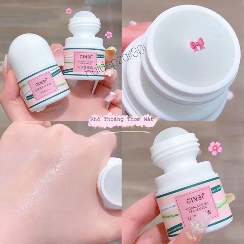 0539 B7 🍎🥑☁ Lăn Nách Khử Mùi Cơ Thể, Làm Trắng Vùng Da Nách Baimiss Body Lotion Fresh