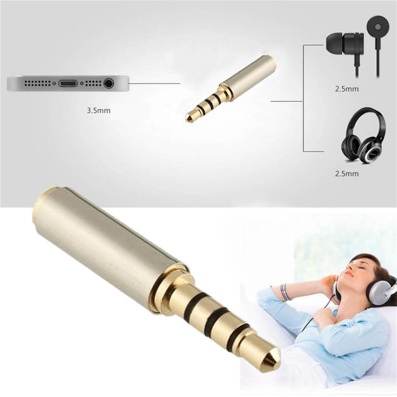 (2020) Giắc Chuyển Đổi Từ Cổng 3.5mm Sang 2.5mm Cái