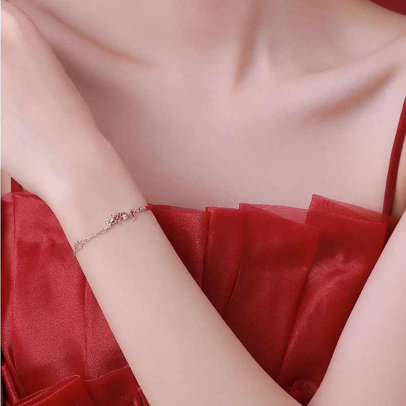 Vòng Đeo Tay Hình Cá Koi May Mắn Thời Trang Cho Nữ