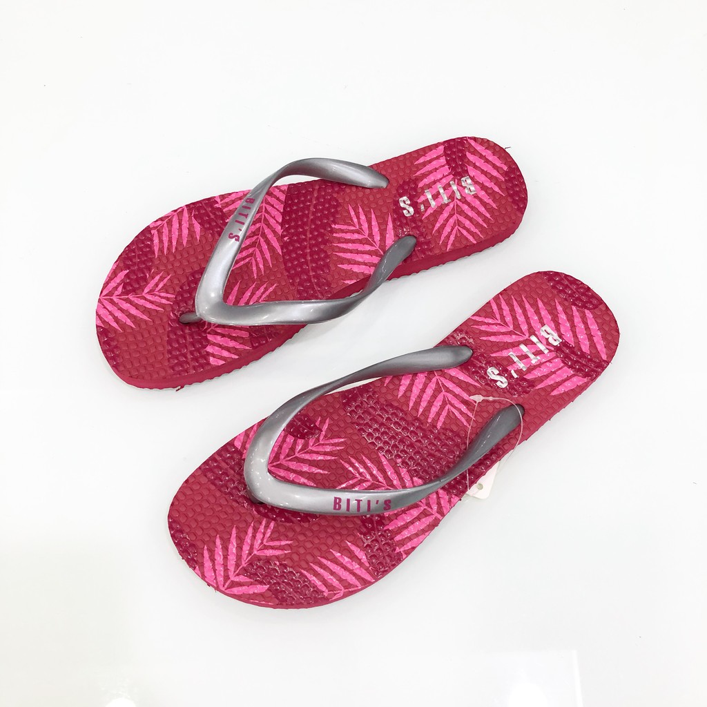Dép kẹp nữ BlTIS ❤️FREESHIP❤️ Dép tông xỏ ngón lá dừa đế xốp sần SLW041900
