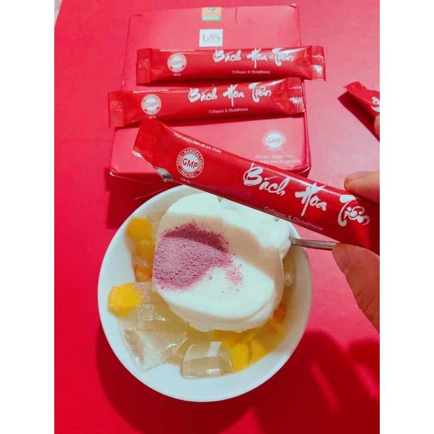 Cốm uống đẹp da Bách Hoa Tiên Las Beauty làm đẹp nội sinh | Thế Giới Skin Care