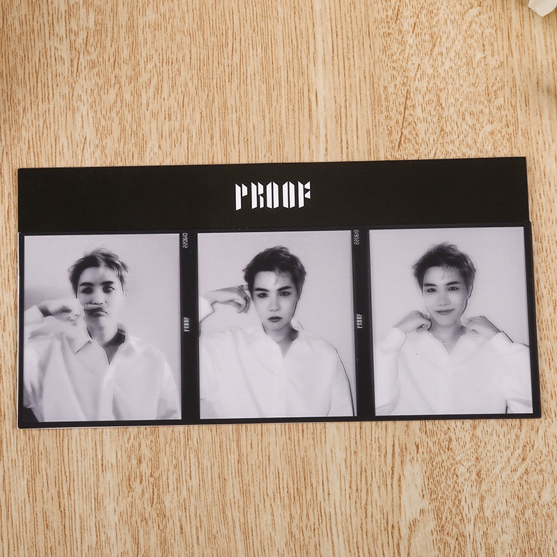 Thẻ Ảnh Bằng PVC In Hình Nhóm Nhạc BTS JK V JIMIN JIN SUGA RM J-HOPE 3