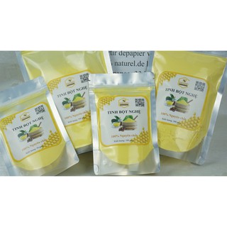 Tinh bột nghệ nguyên chất Đăk Lăk 500 gram, tinh bột nghệ vàng nguyên chất