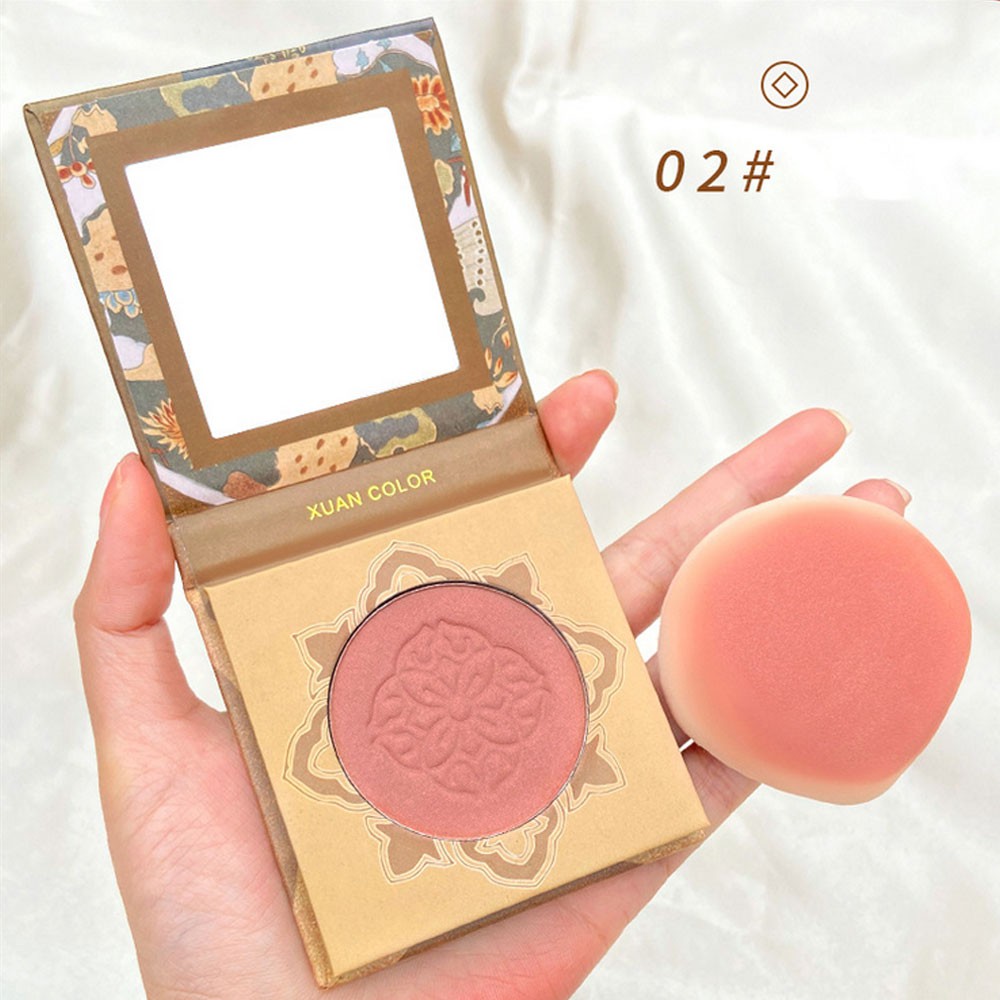 [Hàng mới về] Phấn má hồng Mengxuan một màu cho trang điểm tự nhiên | BigBuy360 - bigbuy360.vn