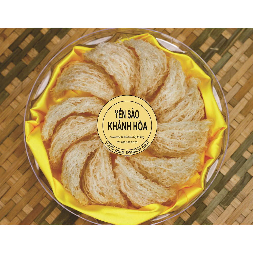 Yến sào Quảng Nam Đà Nẵng - Yến thô 50g (5-6 tổ) 100g (9-13 tổ)