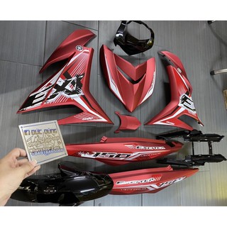 Dàn áo Ex 150 đỏ nhám tem