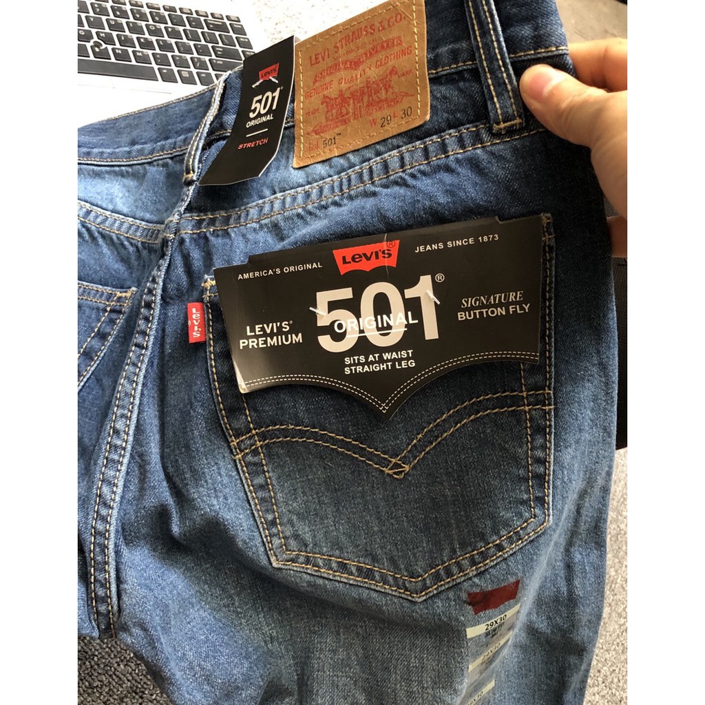 Quần Jeans Levis 501 Cambodia ống suông , ' _