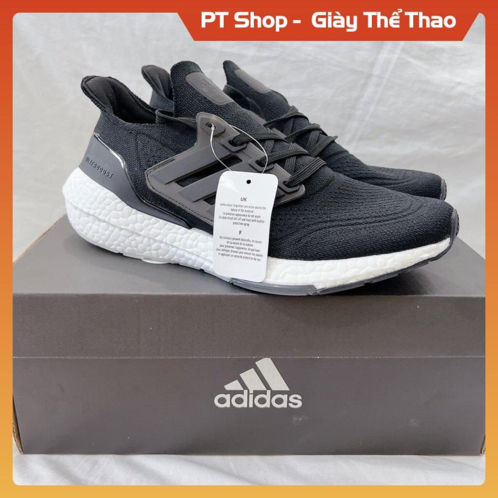 [Freeship+ Hàng Xịn] Giày thể thao cổ thấp dây buộc Adi.Das Ultra Boost 2021 , Giầy nam nữ UB 7.0 trắng đen xám đế cao