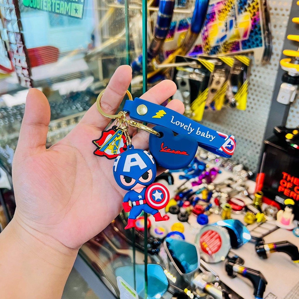 Bao móc khoá vespa