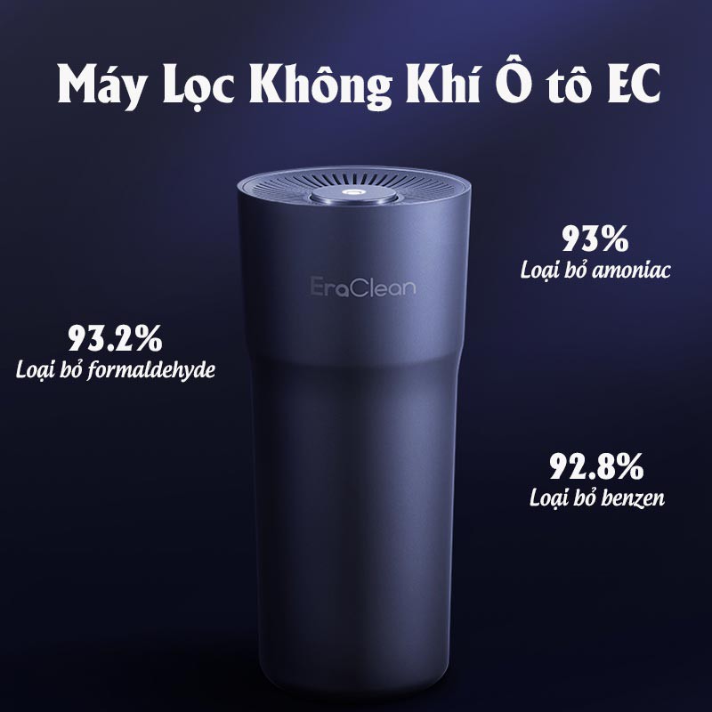 Máy lọc không khí ô tô, tại nhà 2 trong 1 thông minh, khử mùi, khử khói thuốc, tạo ion âm thanh lọc không khí mini