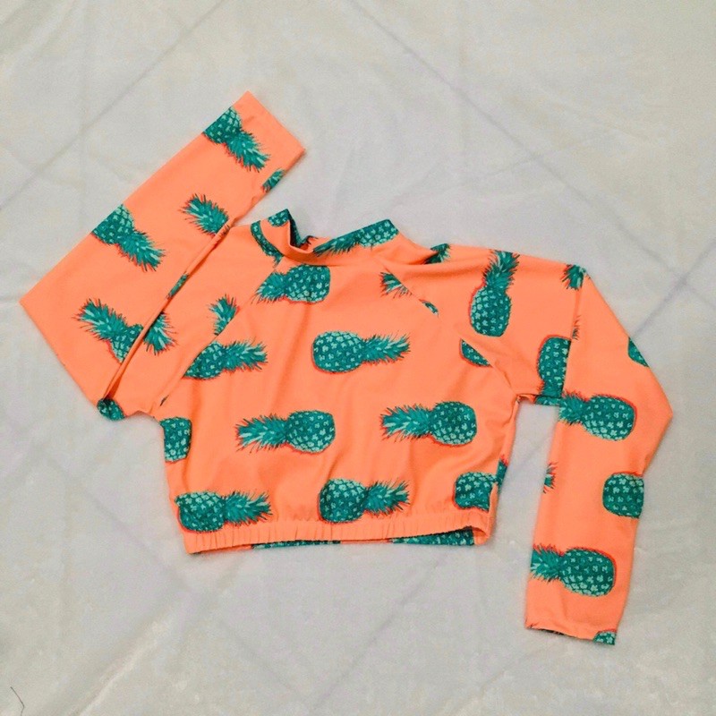 Áo Bơi Nữ Tay Dài Crtop 1-20 Mẫu free size 40-60 ký