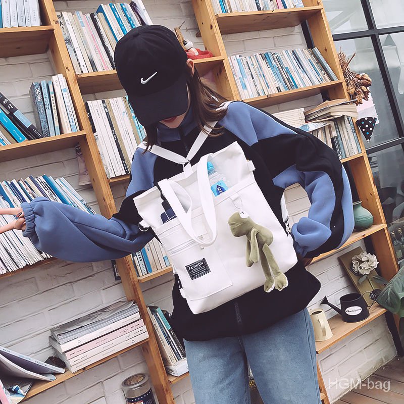 Túi vải In Họa Tiết Hoạt Hình Dễ Thương Thời Trang Cho Tuổi Teen SJHY JP5