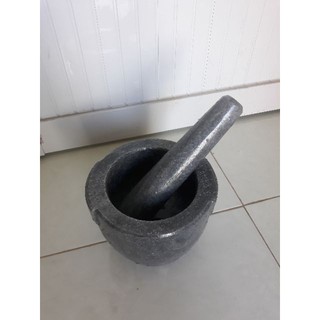 Cối đá non nước - màu đen - 16cm