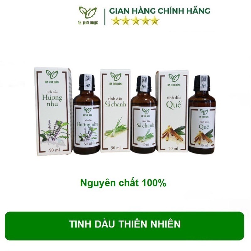 TINH DẦU QUẾ  Giảm mỡ bụng, giảm cân hiệu quả _An Thái Hưng 50ml_Tinh dầu thiên nhiên .