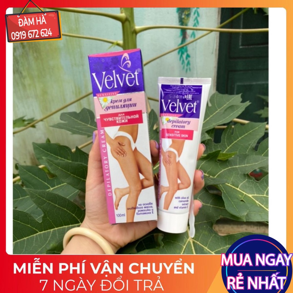 Kem tẩy lông Tay Chân Velvet