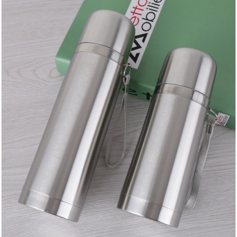Bình nước giữ nhiệt, bình đựng nước inox 304 2 lớp 550ml