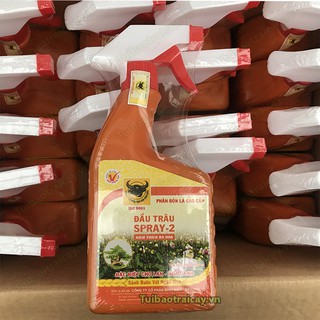 Phân bón kích ra hoa đầu trâu Spray 2 dạng xịt - T14