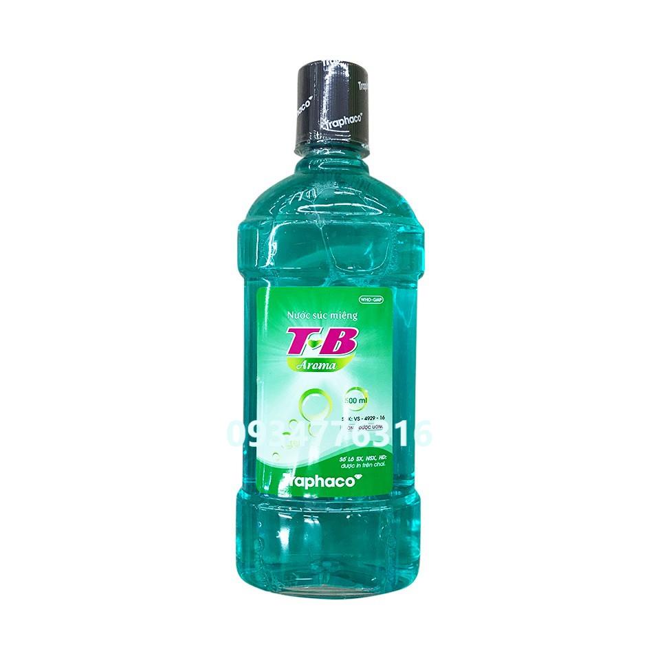 ✅ Nước súc miệng TB  Aroma Traphaco 500ml