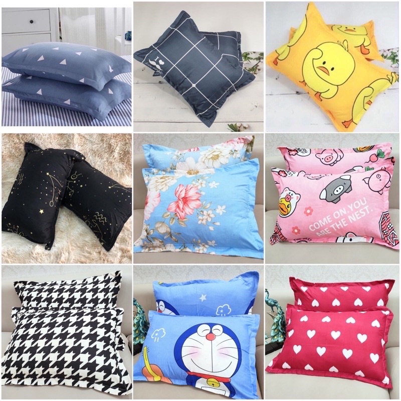 [Giao Ngẫu Nhiên] Vỏ Gối Nằm 4 Mùa Chất Cotton Poly Kích Thước 45x65cm (1 chiếc) | BigBuy360 - bigbuy360.vn