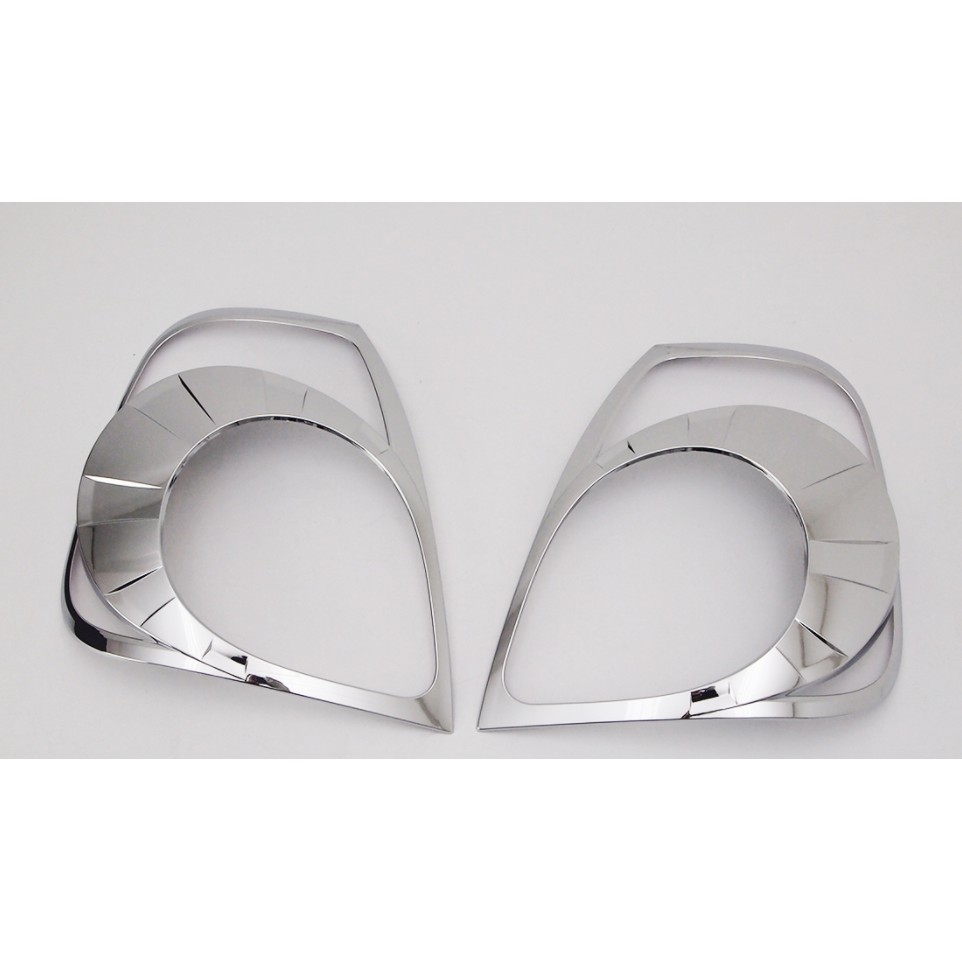 Ốp Trang Trí Viền Đèn Pha Mắt Mèo Chrome KIA BONGO III, K200, K250 (2PCS) _ Mã D852