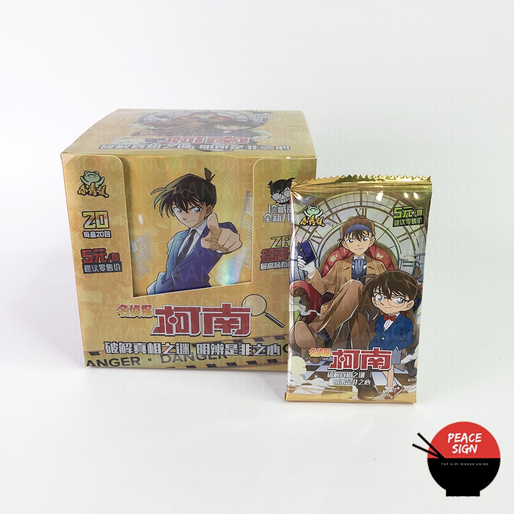 Set ảnh thẻ nhân vật DETECTIVE CONAN Thám Tử Lừng Danh card ảnh in hình anime chibi