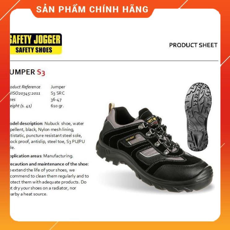 Giày Jogger Jumper S3 thấp cổ -v11