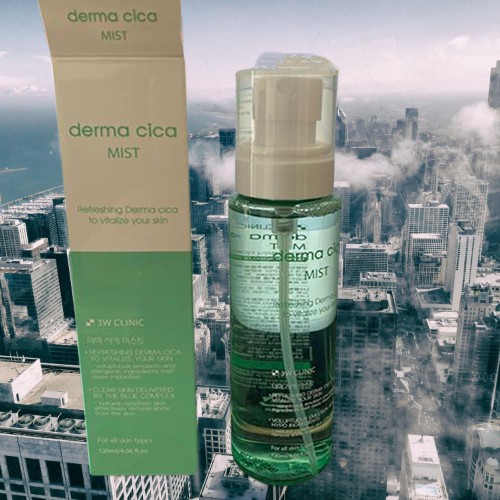 [Hàng Chính Hãng] Xịt khoáng tinh chất rau má DERMA CICA MIST 3W CLINIC Hàn Quốc | BigBuy360 - bigbuy360.vn