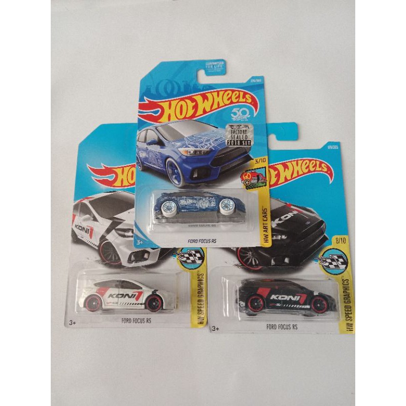 Hot Wheels Mô Hình Đồ Chơi Xe Hơi Ford Focus Rs