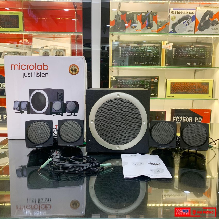 Loa Microlab M900  - 4.1 Loa máy tính chính hãng giá rẻ bốn loa vệ tinh công suất 50W