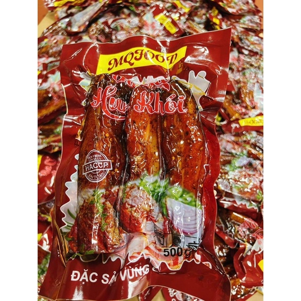 THỊT BA CHỈ GÁC BẾP TÂY BẮC ( GÓI 500G)