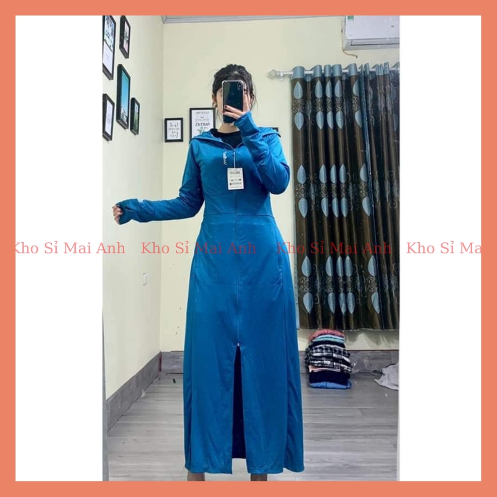 Áo Chống Nắng Nữ Toàn Thân Hai Lớp Thông Hơi Thoáng Mát Cao Cấp | BigBuy360 - bigbuy360.vn