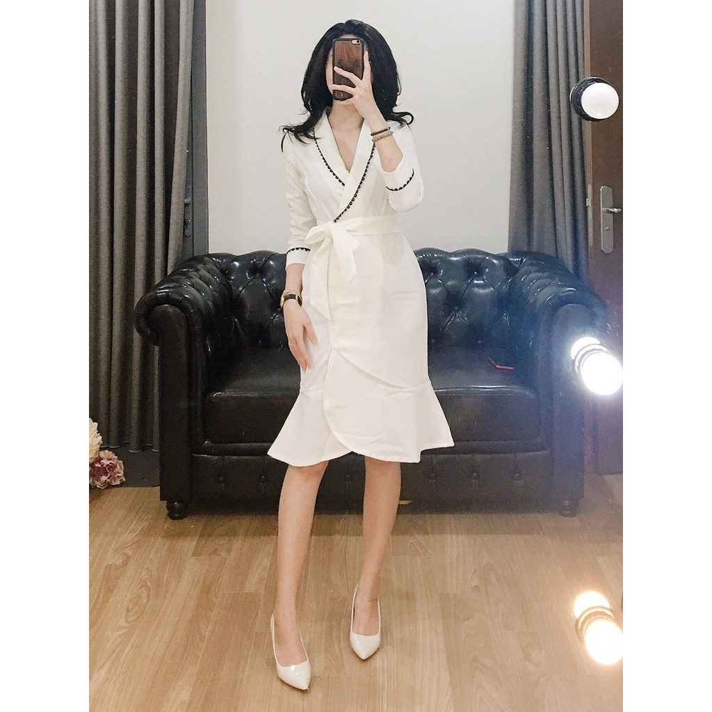 Đầm công sở màu đen ZARA cực đẹp (có thêm màu trắng) | BigBuy360 - bigbuy360.vn